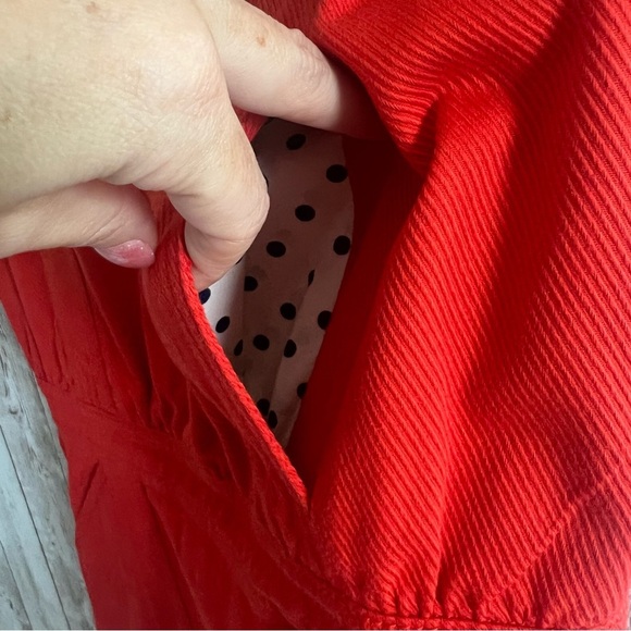 Marc By Marc Jacobs Open Back Red Mini Dress 8 - Picture 3 of 8